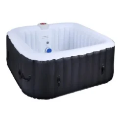 SUN SPA Laminierter Quadratischer Aufblasbarer Whirlpool - 4 Personen - 1, 55 X H 0, 65 M -Grünwelt Exporteren Garten-Winkel b6ede7ecd49be4543542d64a05ef6fe6