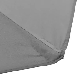 Halbschirm Halb-Sonnenschirm Balkonschirm Marktschirm Kurbelschirm Schirm Halbrund Grau / 230x150cm / 3,5kg / Stahl / Polyester 160g/m² [casa.pro] -Grünwelt Exporteren Garten-Winkel b7ba0919a8667a9f23ea786c2a1634da