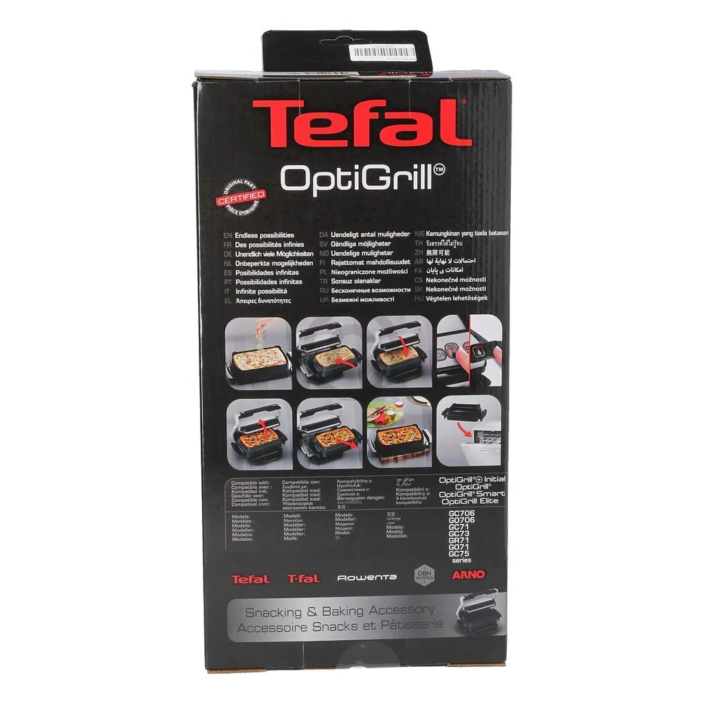 Tefal XA725870 Backform Für GC702D GC705D GC712D GC716D...OPTIGRILL Kontaktgrill 9 Tefal XA725870 Backform Für GC702D GC705D GC712D GC716D...OPTIGRILL Kontaktgrill – Bild 9