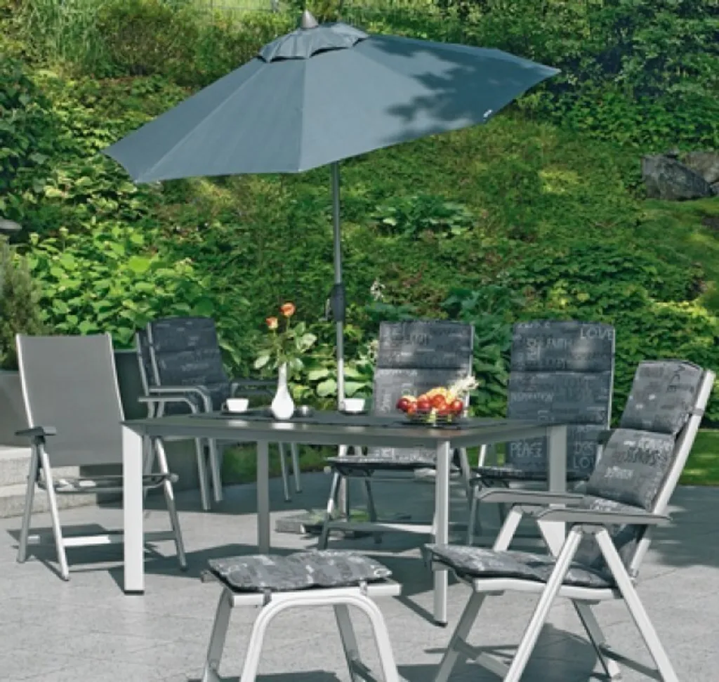 Kettler Multipositionssessel Silber/anthrazit, 0301201-0000 2 Kettler Multipositionssessel Silber/anthrazit, 0301201-0000 – Bild 2