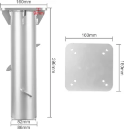 Wolketon Sonnenschirmstaender Universal Bodenplatte Ampelschirm Bodentraeger Silber 16 Cm -Grünwelt Exporteren Garten-Winkel b8720d1fd48bbbf7e64fecb3b58ea3b8