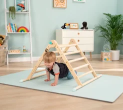 TP Toys Holz Kletterdreieck Klettergerüst Kinder Indoor Natur 91x78 Cm -Grünwelt Exporteren Garten-Winkel b8b6ade3c32aaea8f44781a83b71dfcf