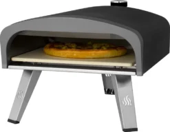 Tepro Gas Pizzaofen Burnsville Für Outdoor, Pizzastein Aus Cordierite, Inkl. Pizzaschaufel -Grünwelt Exporteren Garten-Winkel b8db38e285fd5c2457db30338ec18130