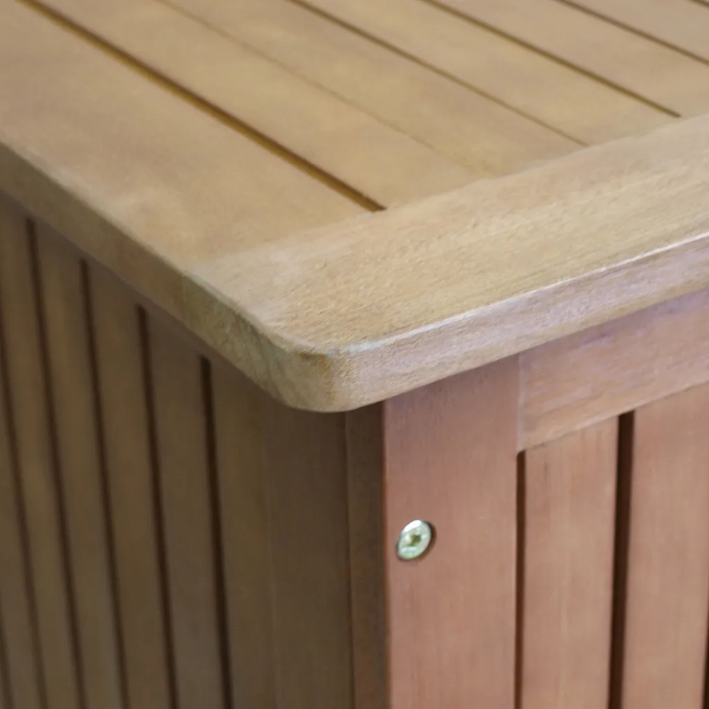 Auflagenbox 'Washington' Hartholz Akazie Geölt 133x58x55cm 5 Auflagenbox 'Washington' Hartholz Akazie Geölt 133x58x55cm – Bild 5