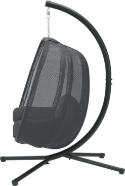 Hängesessel Abegondo Mit Gestell Und Kissen Indoor Outdoor Max. 120 Kg Hängekorb Hängestuhl Für Innen- Und Außen Stahlgestell Dunkelgrau 11 Hängesessel Abegondo Mit Gestell Und Kissen Indoor Outdoor Max. 120 Kg Hängekorb Hängestuhl Für Innen- Und Außen Stahlgestell Dunkelgrau -Grünwelt Exporteren Garten-Winkel b9ed84cfd3b0df4503714d0c67351b06