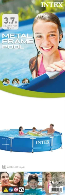 Intex Metal Frame-Pool 366 X 76 Cm -Grünwelt Exporteren Garten-Winkel ba73619080e9fff2a0e2a5771d2985d4