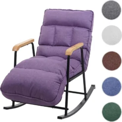 Schaukelstuhl HWC-K40, Schaukelsessel Schwingstuhl Relaxsessel, Liegefunktion Metall Stoff/Textil Lila-flieder 19 Schaukelstuhl HWC-K40, Schaukelsessel Schwingstuhl Relaxsessel, Liegefunktion Metall Stoff/Textil Lila-flieder -Grünwelt Exporteren Garten-Winkel ba84d14fc7f77aebf7f13c731547eddd