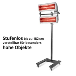 STAHLWERK Infrarot Lacktrockner 2.400 W Mit Stativ Infrarottrockner IR Strahler -Grünwelt Exporteren Garten-Winkel bb2796fbb875af0ce001fe6ac9d5bd8d