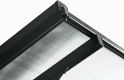 Westmann Aluminium Terassenüberdachung Mit Doppelstegplatten "Bruce" Schwarz 556 X 300 X 225-270 Cm (L X B X H) -Grünwelt Exporteren Garten-Winkel bbefeb3cf67331b94609604528aef3d3