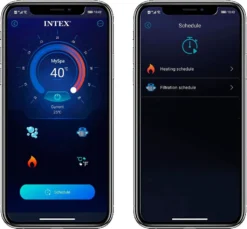 Intex Pool PureSPA 28440 Bubble 'Greywood Deluxe' Rund, 196/145cm Durchmesser (außen/innen) -Grünwelt Exporteren Garten-Winkel bc26632e4129f26f81893926212144f2