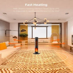 Keramischer Turm-Raumheizer Mit Massivholz-Set, Design Mit Fernbedienung. -Grünwelt Exporteren Garten-Winkel bc28ab7b5c7632d715e39b5c728f5db8