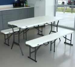 Lifetime Kunststoff Bierzeltgarnitur 3-teilig | Weiß | 183x70x74 Cm -Grünwelt Exporteren Garten-Winkel bc3108a91be8bd0867df6d28dd6f85ce