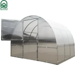 Gewächshaus KLASIKA EASY 3x2m (6m2) Mit 4mm Polycarbonat (Rahmen Aus Vierkantrohr)