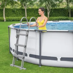 Bestway Steel Pro Max™ Frame Pool Komplett-Set, Rund, Mit Filterpumpe & Sicherheitsleiter 366 X 100 Cm, Schwimmbecken, Schwimmen, Pools 31 Bestway Steel Pro Max™ Frame Pool Komplett-Set, Rund, Mit Filterpumpe & Sicherheitsleiter 366 X 100 Cm, Schwimmbecken, Schwimmen, Pools -Grünwelt Exporteren Garten-Winkel be17b9788984cbd44bc67de681320821