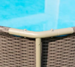 Summer Waves Stahlrahmen Aufstellpool Active Frame Braun Rund Ø 305x76 Cm -Grünwelt Exporteren Garten-Winkel beba072e86b34d5b6cfcb3ca29088b72