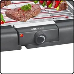 Clatronic Elektro-Grill BQ 3507, Indoor-Outdoor BBQ, Elektrischer Tischgrill Für Balkon/Camping/Gartengrill, Grillrost, Windschutz, Grillfläche: 36x25 Cm, 2000 Watt -Grünwelt Exporteren Garten-Winkel bebb1cf474a6e4b8a7ab2059ea013432