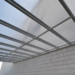 HOME DELUXE - Terrassenüberdachung 618 X 303 X 226 / 278 Cm Weiß Terrassendach Überdachung Carport -Grünwelt Exporteren Garten-Winkel bec83859fc98f901bd7b98916d109528