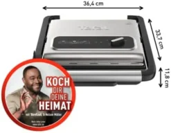 Tefal Kontaktgrill Inicio GC242D, Schwarz, Edelstahl, Rechteckig, Drehregler, 288 X 258 Mm, Scharnier, Fertig 26 Tefal Kontaktgrill Inicio GC242D, Schwarz, Edelstahl, Rechteckig, Drehregler, 288 X 258 Mm, Scharnier, Fertig -Grünwelt Exporteren Garten-Winkel becad871fcbec03e78b757983c94f570