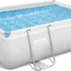 Bestway 56629 Power Steel Rechteckig Aufstellpool 282x196x84cmGestalten: Rechteckig, Maße: 0 - 2,99 M, Filterpumpe: 58381
