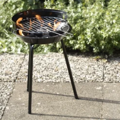 LANDMANN Holzkohle-Rundgrill -Grünwelt Exporteren Garten-Winkel c1288277f9518834a56ba4e7e6d87079
