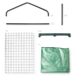 Relaxdays Foliengewächshaus Mit PE Gitterfolie -Grünwelt Exporteren Garten-Winkel c1319116deaecb3883c6a2fe97911ec5