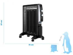 Purline MR1500B, Indoor, Flur, Schwarz, Drehregler, 1500 W, 500 W -Grünwelt Exporteren Garten-Winkel c16040b27f4cf57a2e373250bbc8a10f