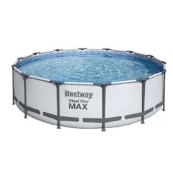 Bestway Steel Pro Max™ Frame Pool Komplett-Set, Rund, 427x107cm, 56950 -Grünwelt Exporteren Garten-Winkel c18a0e1ccf3e57a3bd0c573f7ff2af86