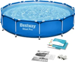 Bestway Swimmingpool Steel Pro Rahmen 366 X 76 Cm -Grünwelt Exporteren Garten-Winkel c22c5dd618bfdeee63451dd17fd0a7ae