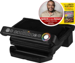 Tefal OptiGrill GC7058 Schwarz -Grünwelt Exporteren Garten-Winkel c256ac59bad562da5d3d042bff7eb0f1