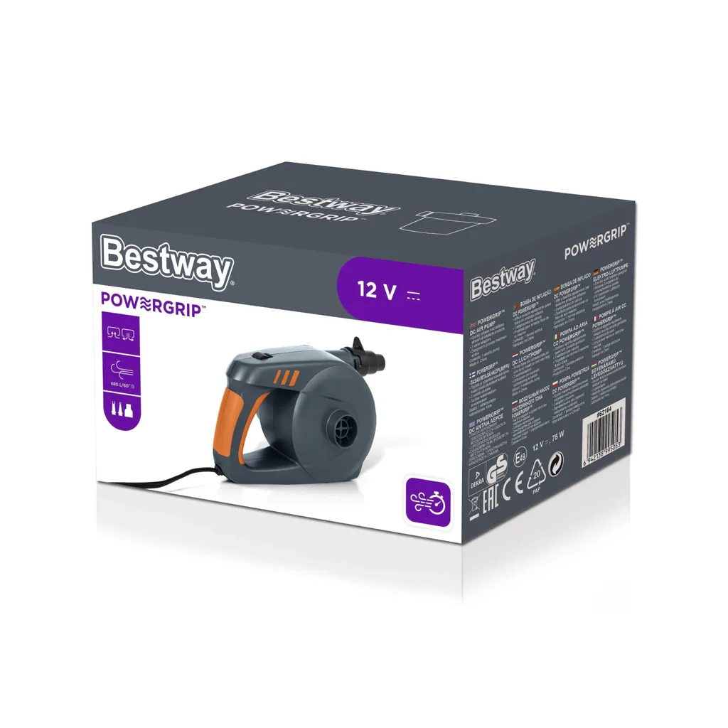Bestway® Powergrip™ Elektropumpe (12 V) 680 L/min 2 Bestway® Powergrip™ Elektropumpe (12 V) 680 L/min – Bild 2