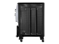 Purline MR1500B, Indoor, Flur, Schwarz, Drehregler, 1500 W, 500 W