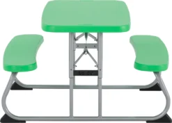 Lifetime Kunststoff Picknicktisch Kinder Grün -Grünwelt Exporteren Garten-Winkel c4386f69a59a6d52d58055c6ee396fef