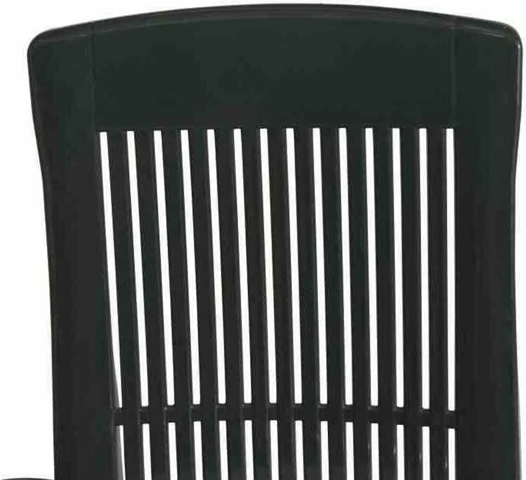 PROGARDEN Tampa SET 2x Klappsessel Grün Kunststoff M73529 7 PROGARDEN Tampa SET 2x Klappsessel Grün Kunststoff M73529 – Bild 7