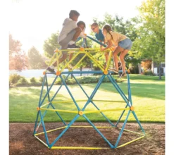 Lifetime Klettergerüst Geodome Blau/lime 238x223 Cm -Grünwelt Exporteren Garten-Winkel c5fc04b716500826cb905924b461a3ef