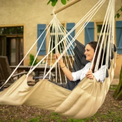 AMAZONAS Wendehängesessel California Sand -Grünwelt Exporteren Garten-Winkel c62645d90e2948292d5c1f22ae6417a9