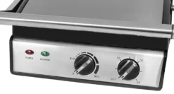 Exquisit Kontaktgrill KG 6102 Isw | Antihaftbeschichtete Grillplatten | Stufenlos Einstellbar | 2000 Watt | Edelstahl -Grünwelt Exporteren Garten-Winkel c6533606a4a59e18a00199b345a4671c