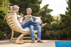 Gartenbank / Gartensofa 2-Sitzer Amazonas Siena Due Kissen Anthracite -Grünwelt Exporteren Garten-Winkel c6e3bd8427644f15211e7b81f1db003d