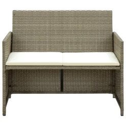 VidaXL 4-tlg. Garten-Lounge-Set Mit Auflagen Beige Poly Rattan 11 VidaXL 4-tlg. Garten-Lounge-Set Mit Auflagen Beige Poly Rattan -Grünwelt Exporteren Garten-Winkel c81b41a41a22e2b601b2f44607944289