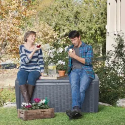 Keter Sumatra Box Gartenbox 511 Liter -Grünwelt Exporteren Garten-Winkel c8d4fe4386f47de3eaffbd967111f683