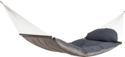 Hängematte Amazonas Fat Hammock XXL 187x146cm Taupe