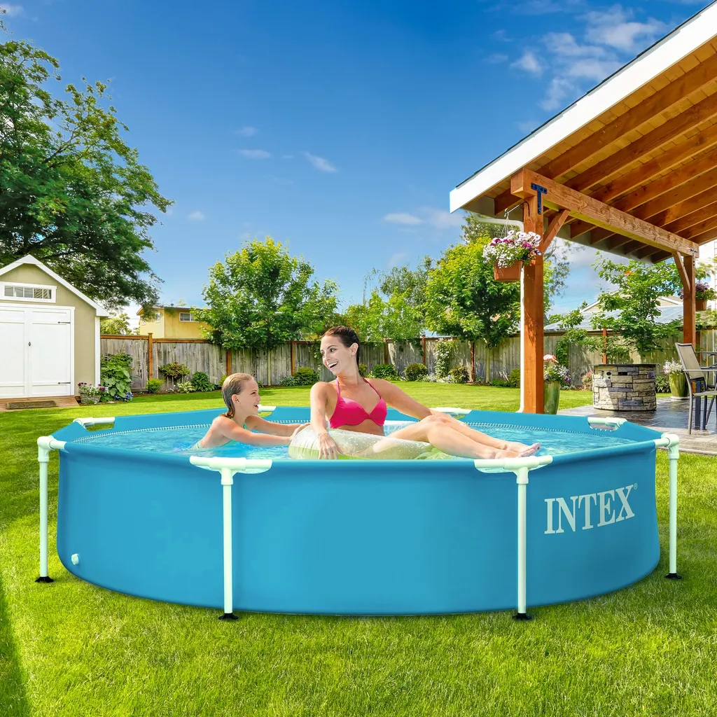 Intex 28205NP Framepool Aufstellpool 244x51cm 11 Intex 28205NP Framepool Aufstellpool 244x51cm – Bild 11