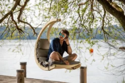 Amazonas Schwebesessel Swing Chair Anthrazit -Grünwelt Exporteren Garten-Winkel ca264562c2c58ea41a7b28ea88da545d