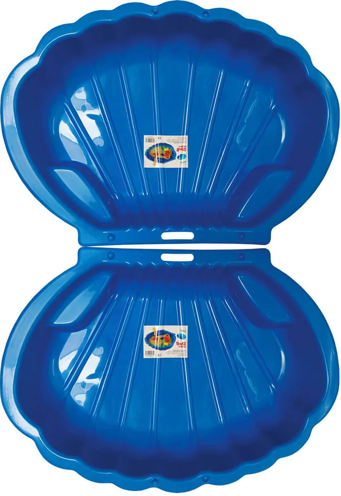 Thorberg 2x Blaue Sandbox Sandkasten Sandmuschel Planschbecken Groß 108x79cm XL 1 Thorberg 2x Blaue Sandbox Sandkasten Sandmuschel Planschbecken Groß 108x79cm XL