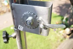 Edelstahl Grillgalgen Mit Kurbel + Seil (Höhe 180 Cm) + Ø 70 Cm Edelstahl Grillrost / Nur 10mm Lichter Stababstand -Grünwelt Exporteren Garten-Winkel ca527c142cacbcebb68f4dd82af98b7d