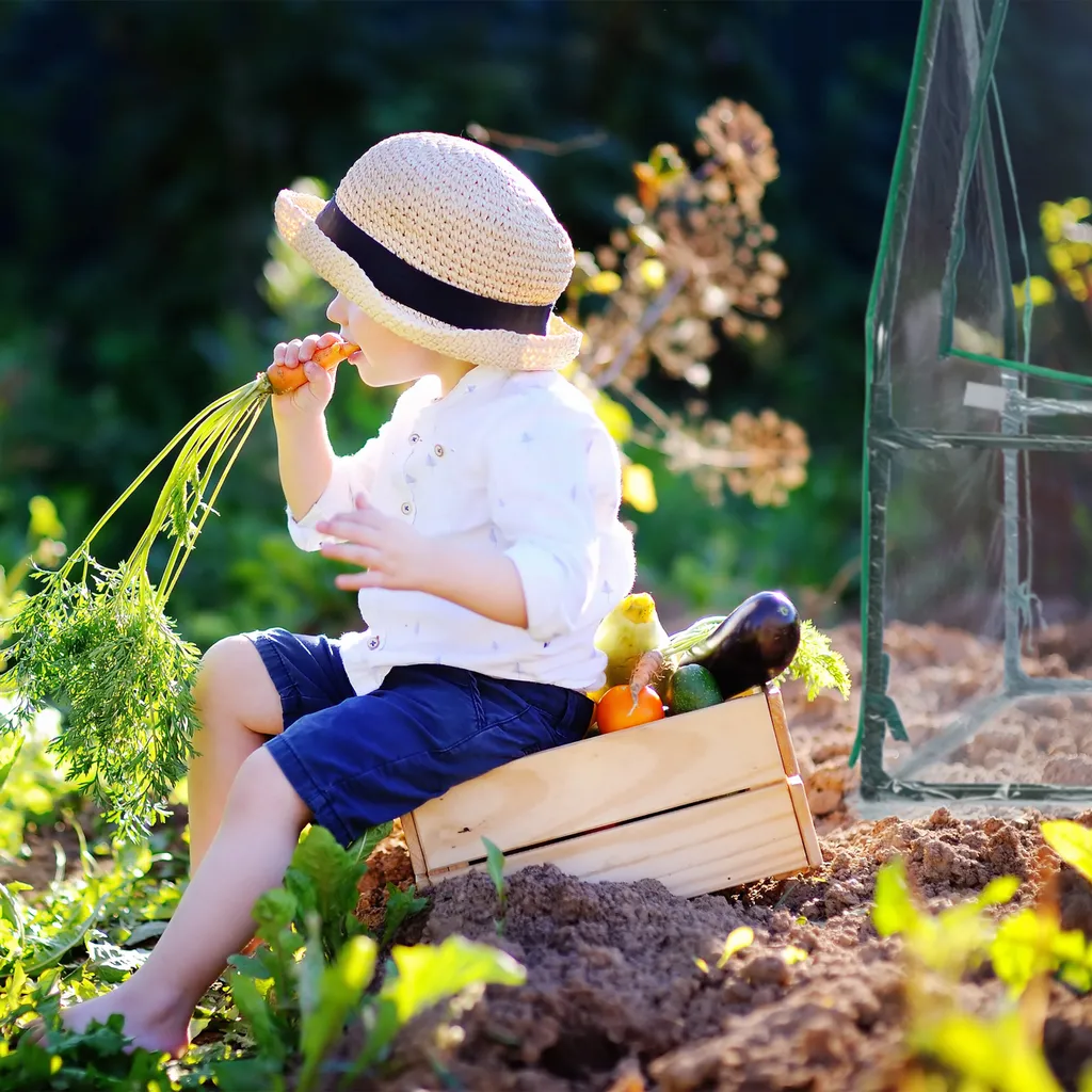 Relaxdays Folienfrühbeet PVC Mit 3 Türen 5 Relaxdays Folienfrühbeet PVC Mit 3 Türen – Bild 5