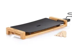 Princess 103026 Table Chef Pure Black, Arbeitsfläche, Aluminium, Bambus, Schwarz, Aluminium, Bambus, 500 X 250 Mm, 6 Person(en) -Grünwelt Exporteren Garten-Winkel cba460c7ed4c945c32f73b4a6bacd2eb