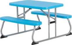 Lifetime Kunststoff Picknicktisch Kinder Blau -Grünwelt Exporteren Garten-Winkel cc35ca3d8ae2e0400c3442fe2faeea89
