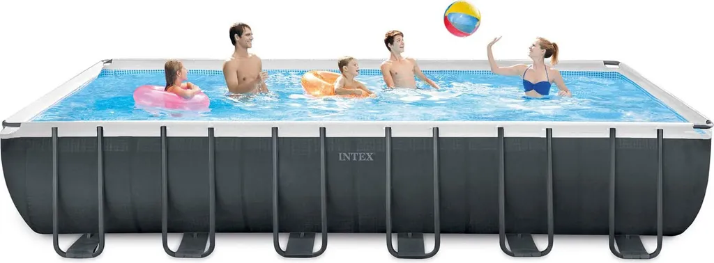 INTEX 26364GN Ultra XTR Frame Pool (26364GN), 732x366x132cm, Inkl. RCD Sandfilterpumpe 4 INTEX 26364GN Ultra XTR Frame Pool (26364GN), 732x366x132cm, Inkl. RCD Sandfilterpumpe – Bild 4