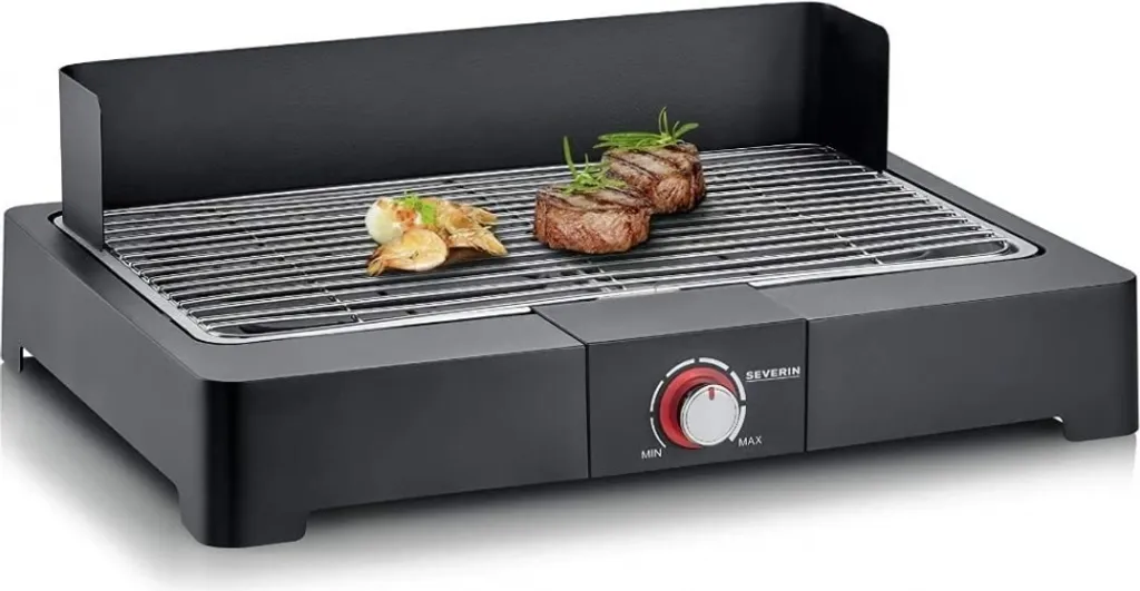 Severin PG 8565 Tischgrill Mit Grillrost 2200 Watt Indoor / Outdoor Windschutz 6 Severin PG 8565 Tischgrill Mit Grillrost 2200 Watt Indoor / Outdoor Windschutz – Bild 6