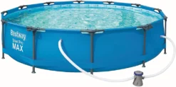Bestway Pool Steel PRO Frame CM. 366X76 FUORITERRA, Farbe -Grünwelt Exporteren Garten-Winkel ceb195c5547c990d1973a10cebaaf133